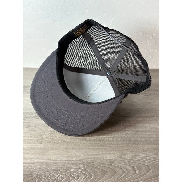 UFC Israel Adesanya Trucker Hat – “Respect My Game” Snapback Mesh Cap Black/Gray - Picture 4 of 4